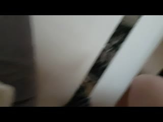 Morgenpipi mit kleinem Pups
