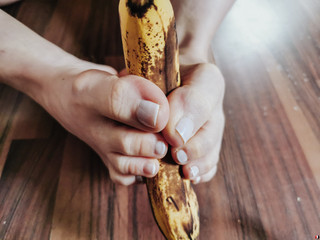 Barfuß Banane Crushen