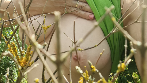 heiß im Schrebergarten