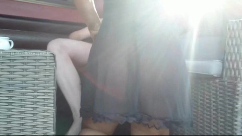 Mein Arsch beim Blasen