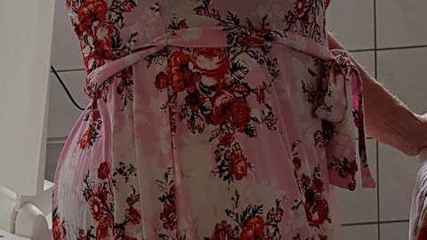 Im Mini kleid