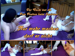Squirt geil!Und der Cucki darf nur zu sehen