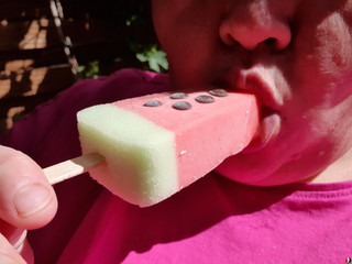 Ein Schleckmaul liebt Eis ...