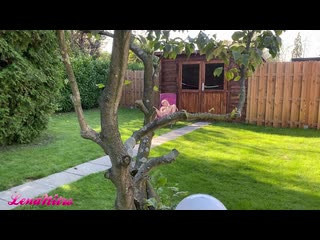 Im Garten ERWISCHT - HEIMLICH BEOBACHTET