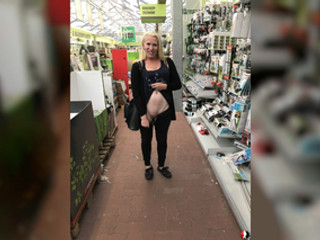 blank ziehen im Baumarkt