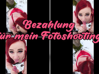 Bezahlung für mein Fotoshooting