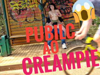Public Ao Creampie Jeder Hat Es Gesehen !!!!