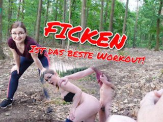 FICKEN ist das beste Workout !!! OUTDOOR PUBLIC CREAMPIE