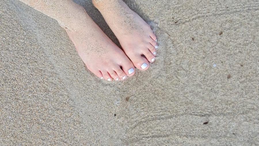 Ein schöner Tag am Strand