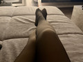 Beine hoch …