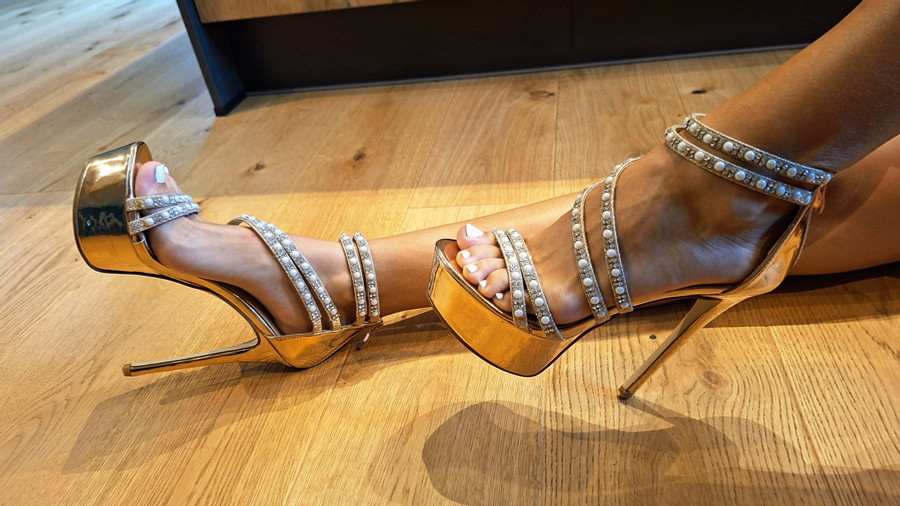 High Heels und Dessous