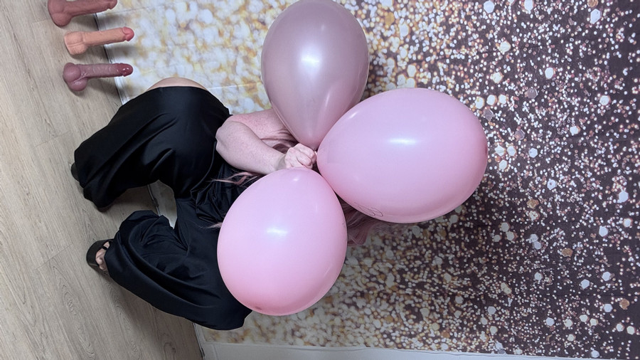 High Heels gegen Ballons, wer überlebt?