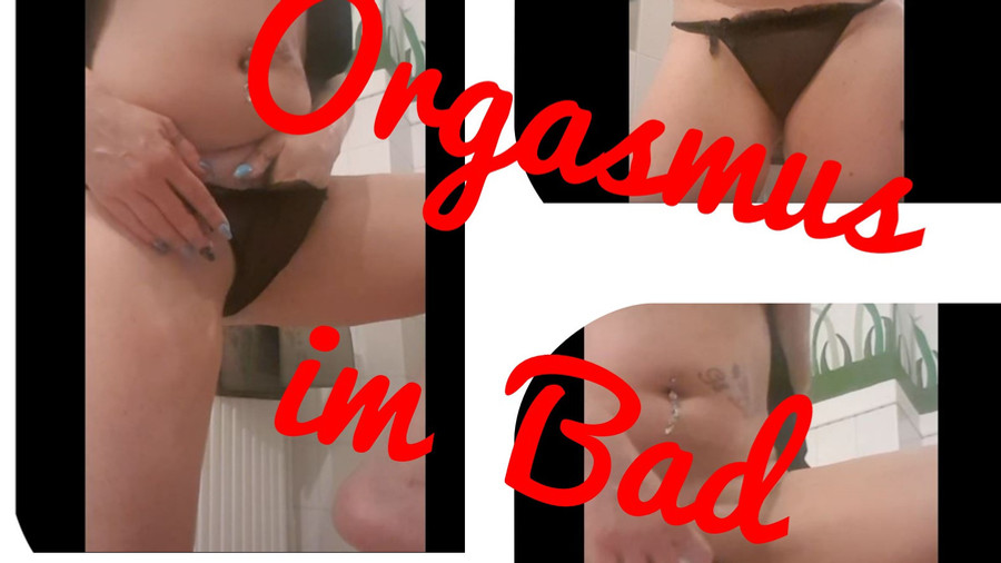 Orgasmus im Bad