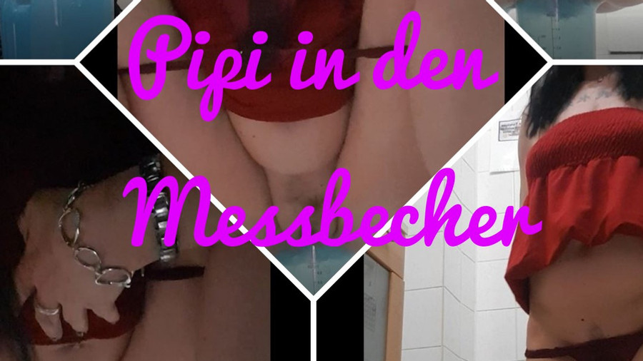 Image of NS Pipi in den Messbecher