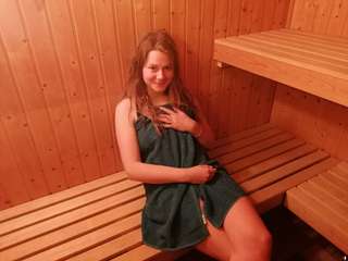 Abend in der Sauna