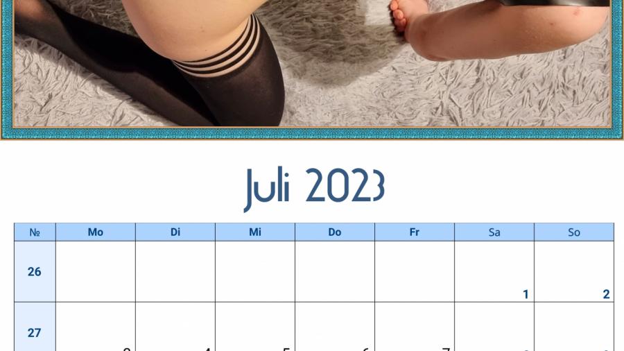 G***er Saugperle Jahreskalender 2023