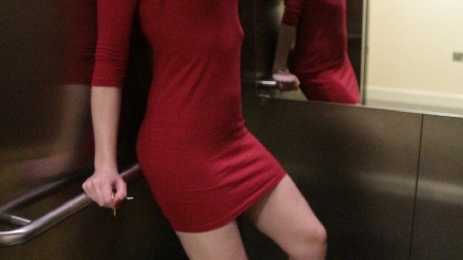 Kleines rotes Kleid