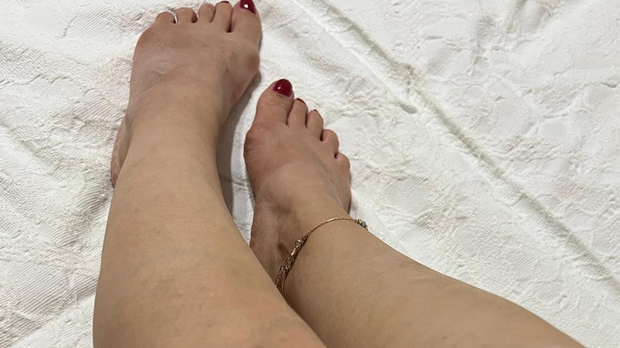 Meine Füße schmecken