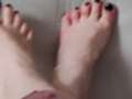 Cream feet
