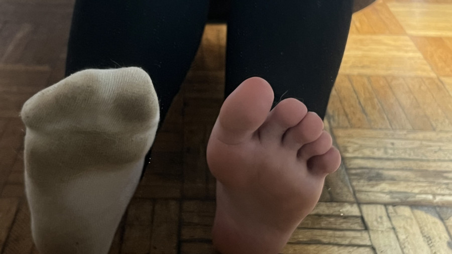 Lust auf einen Footjob?