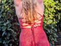ich im Abendkleid
