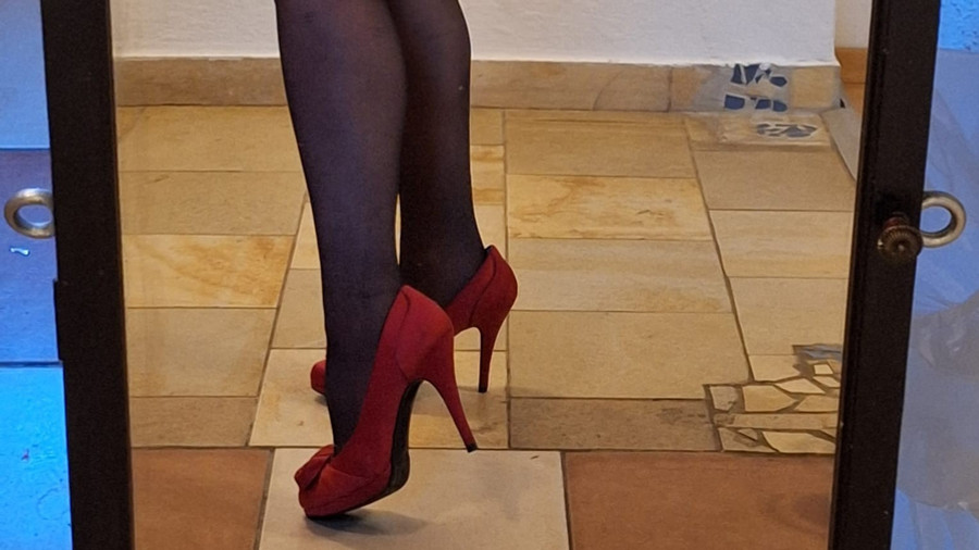 Damen lieben Schuhe