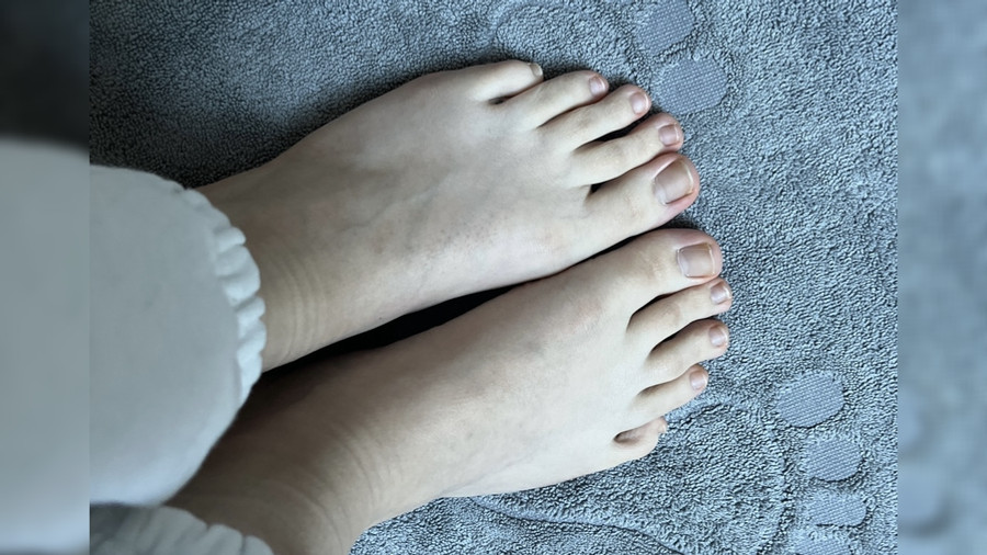 Meine hübschen Füße