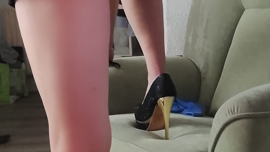 Lack und Leder High Heels