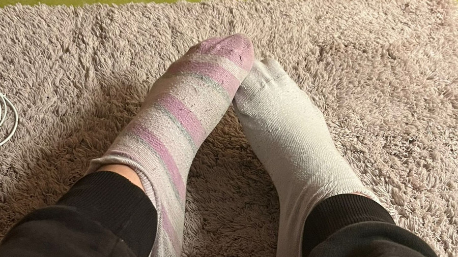 getragene Socken mehr als 7 tage