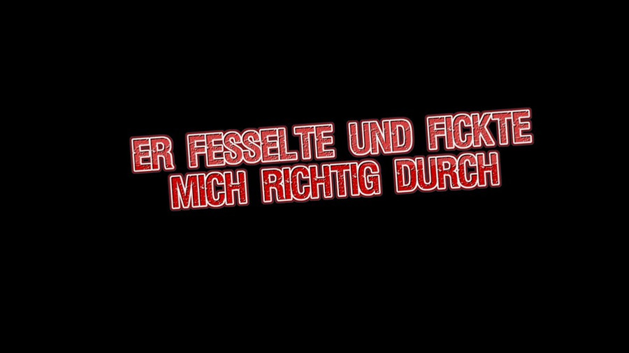 Ich war ein ganz böses Mädchen und muss bestraft werden. Da fesselte er mich und drückte mir seinen Schwanz tief ins Maul. Das war schon sehr geil. Er drehte mich um und fickte mich Doggy in beide Löcher.