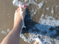 Füsse Strand