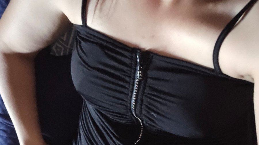 Ich im sexy Kleidern