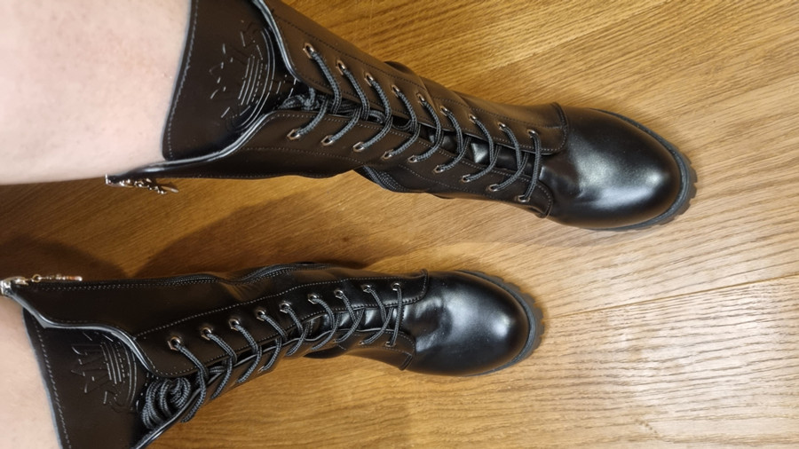 Lederstiefel Boots