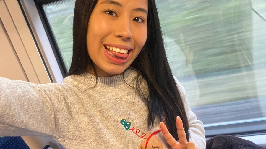 Ich reise am liebsten mit dem Zug