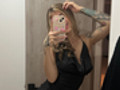 Scharfes schwarzes Kleid und ich hab wahnsinnige Lust