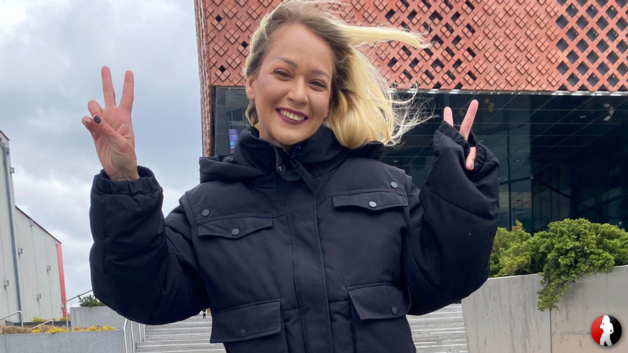 Ich habe immer gute Laune und bin gut drauf.