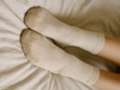 Individuell intim getragene Socken mit Herz Extras