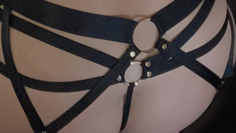 Schwarze Dessous