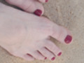 Füße im Sand