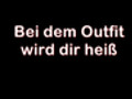 Bei dem Outfit wir...