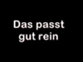 Das passt gut rein