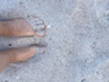 Füße im Sand