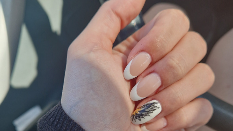 meine Hand an deinem Bein