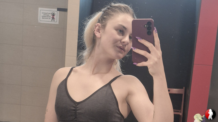 Es geht nicht nur beim sport heiss her, auch in der Sauna??