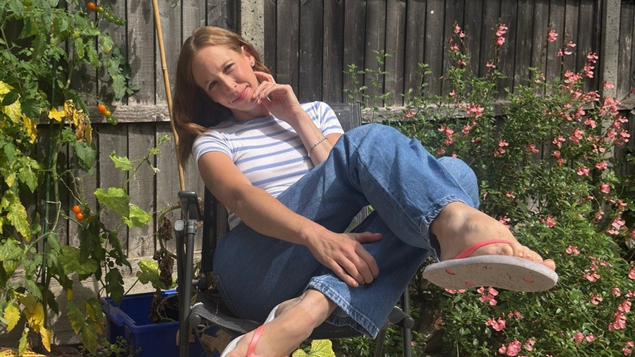 Einen entspannten Tag im Garten verbracht
