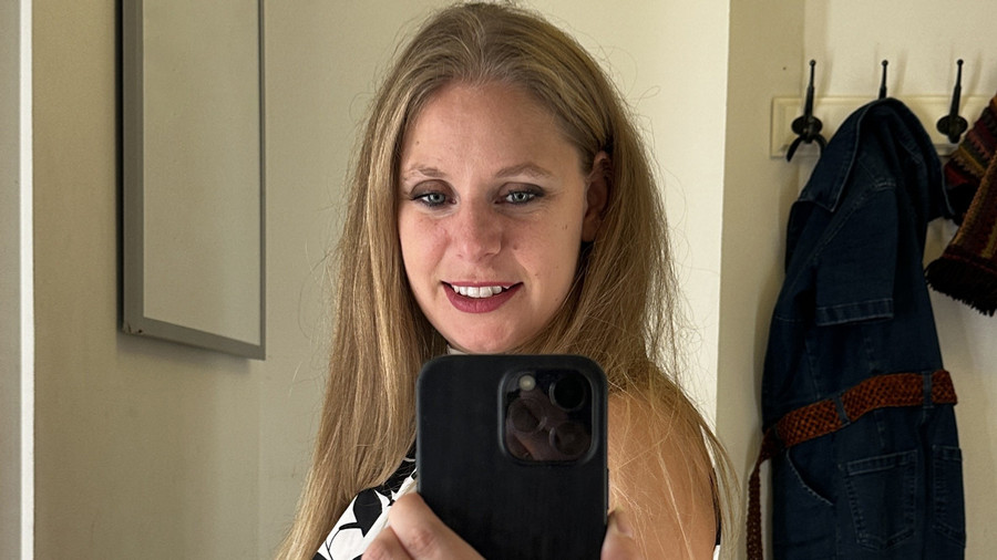 In Schwarz und weiß..