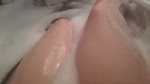 Entspanntes Bad nehmen