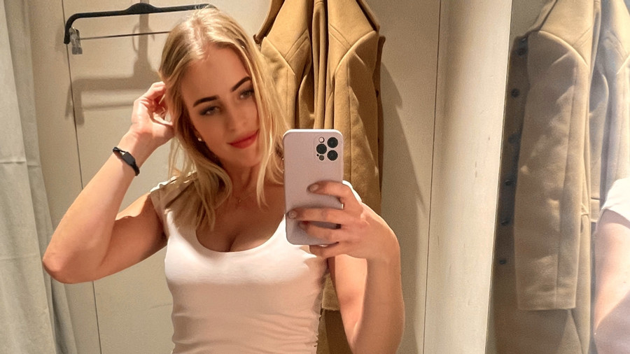 In der Umkleidekabine