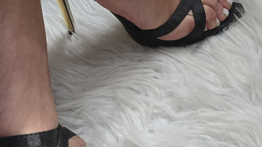 Sexy Füße mit High Heels