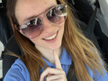 Selfie aus dem Auto